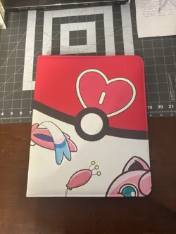 Pokemon binder TCGames 9 Pocket POKEMON Card Binder PINK - Image 1