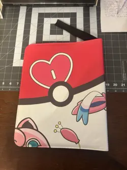 Pokemon binder TCGames 9 Pocket POKEMON Card Binder PINK - Image 2