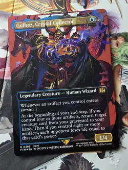 Magic The Gathering Golbez, Crystal Collector Surge Foil Extended Art - Image 1