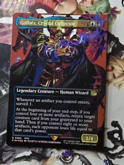 Magic The Gathering Golbez, Crystal Collector Surge Foil Extended Art - Image 2