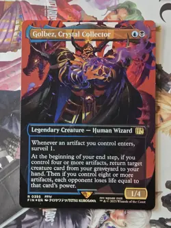 Magic The Gathering Golbez, Crystal Collector Surge Foil Extended Art - Image 3