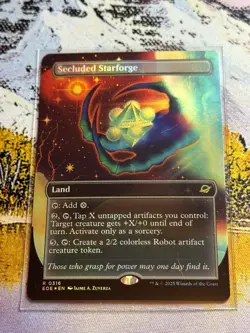 Foil - Secluded Starforge (Borderless) - 316 / NM / English MTG - Image 1