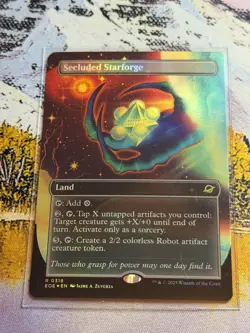 Foil - Secluded Starforge (Borderless) - 316 / NM / English MTG - Image 4