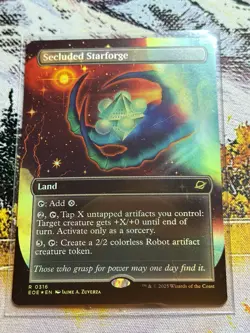 Foil - Secluded Starforge (Borderless) - 316 / NM / English MTG - Image 5