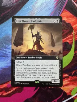 Lost Monarch of Ifnir EXTENDED ART Commander: Aetherdrift Magic MTG NM - Image 1