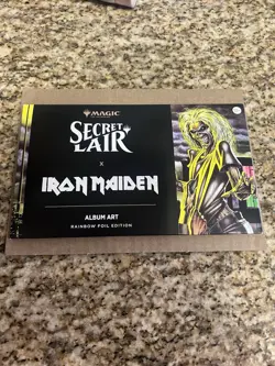 MTG Secret Lair X Iron Maiden Album Art - FOIL - BRAND NEW SEALED - Image 1
