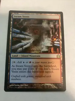MTG Steam Vents Return to Ravnica 247/274 Regular Rare - Image 1
