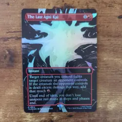 The Last Agni Kai (Rare - Borderless) MTG Avatar: The Last Airbender Foil - Image 1