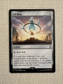 Sol Ring U0359 Commander: FINAL FANTASY - MTG NM - Image 1