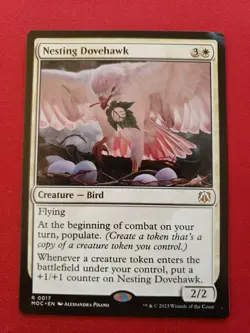Nesting Dovehawk MoM #17 MtG - Image 1