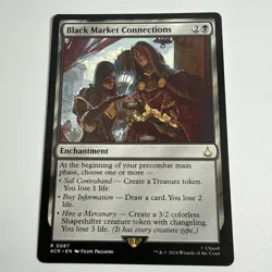 Black Market Connections (Extended Art) Universes Beyond: Assassin's Creed - NM - Image 1