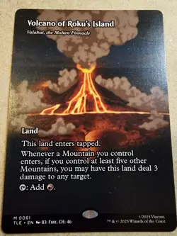 Volcano of Roku's Island - Valakut, the Molten Pinnacle - #61 Regular - Mtg - Image 1