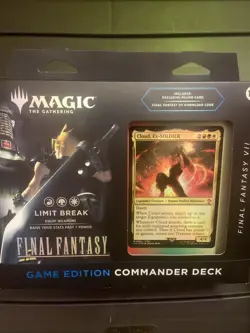 MTG Final Fantasy Limit Break Game Edition Commander Deck - Image 1