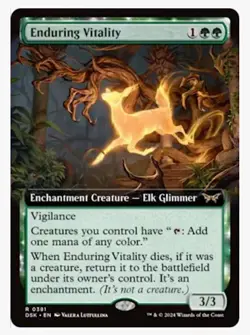 Enduring Vitality (Extended Art) Duskmourn: House of Horror Regular - Image 1