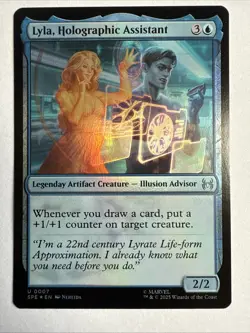 Lyla, Holographic Assistant Marvel's Spider-Man: Eternal-Legal Foil - Image 1