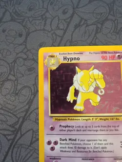Pokemon: Hypno #8/62 Holo Rare Fossil 1999 WOTC Vintage - NM - A91 - Image 3