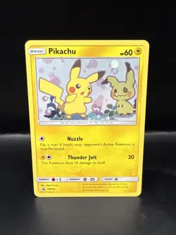 Pokemon Pikachu SM162 SM Holo B - Image 3
