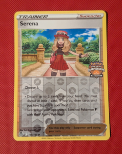 Pokemon TCG - Serena - 164/195 Regional Promo - Silver Tempest - Image 1