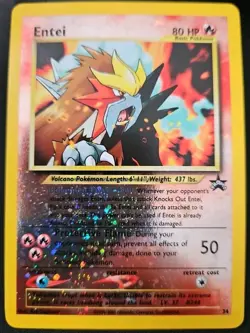 Entei - Black Star Promo - 34 - DMG Pokemon TCG - Image 1