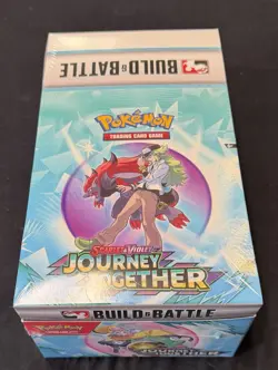 Pokemon Scarlet & Violet Journey Together Build and Battle Sealed 10 Box Display - Image 1