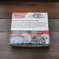 Pokemon Scarlet & Violet Stellar Crown Booster Box New/Sealed - Image 2