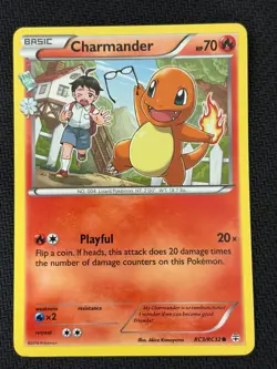 Charmander RC3/RC32 Common non-holo Generations LP - Pokemon TCG - Image 1