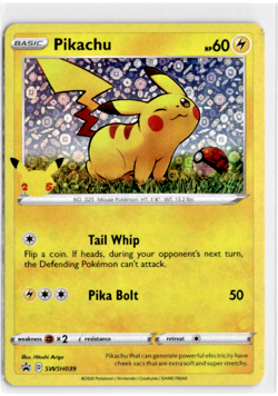 Pikachu #SWSH039 Pokemon Promo - Image 1