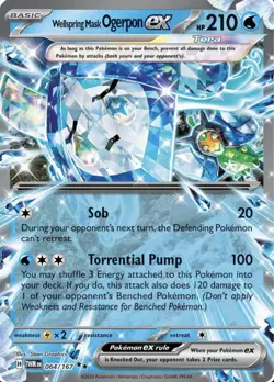 💧Wellspring Mask Ogerpon EX | 027/131 | Prismatic Evolutions | Pokemon TCG💧 - Image 1