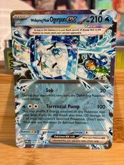 WELLSPRING MASK OGERPON ex 064/167 Twlight Masquerade Holo Rare Pokemon TCG NM - Image 1