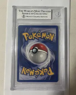 BGS 7.5 NM+ Machamp 1st Edition 8/102 Base Set Holo Pokemon 1999 - Image 2