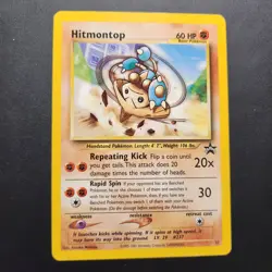 2001 Hitmontop #37 - Black Star Promo Non-Holo Rare - Pokemon TCG - NM - Image 1
