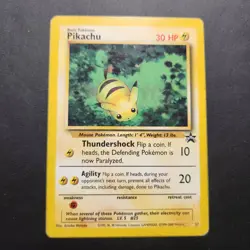 2000 Pikachu #27 - Black Star Promo Non-Holo Rare - Pokemon TCG - MP - Image 1