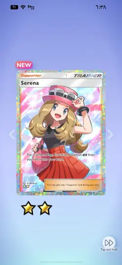 Quick Trade Serena ⭐⭐ Pokemon TCG Pocket Two Stars Full Art - [ENG] - Image 1