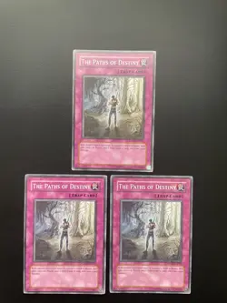 Yugioh The Paths of Destiny POTD-EN052 Common Unlimited Edition LP/MP X3 - Image 1