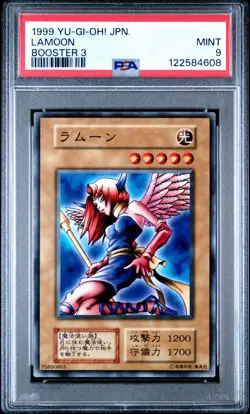 1999 Yugioh Japanese LaMoon Common No Ref Booster 3 PSA 9 MINT - Image 1