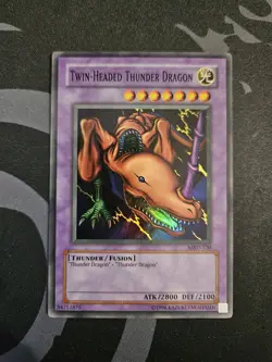 Twin-Headed Thunder Dragon MRD-120 Metal Raiders Unlimited Super Rare LP - Image 1