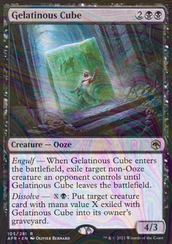 Foil Gelatinous Cube - Adventures in the Forgotten Realms | MTG Card - Image 3