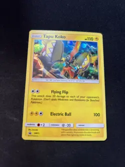 Tapu Koko - SM31 - Cosmos Holo - Black Star Promo - Pokemon Card - NM/M - Image 1