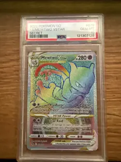 Pokemon TCG Mewtwo VSTAR Holo Ultra Rare Card 079/078 NM Condition - Image 1