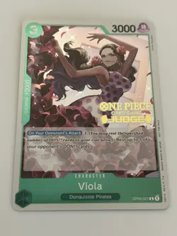 Viola (Judge Pack Vol. 4) OP04-021 One Piece Promotion Cards Foil - Image 1