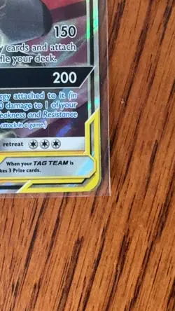 Pokemon TCG Pikachu & Zekrom GX Team Up Holo Card 33/181 NM Condition - Image 4