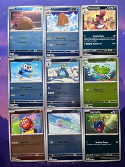 Pokemon Bulk Lot (Phantasmal Flames) - 150 Common Cards (27 Reverse's, 9 Holo's) - Image 4