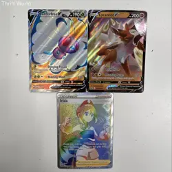 Charizard GX + Irida Rainbow Rare 15 Card Pokemon Lot V VMAX VSTAR Ultra Rare - Image 3