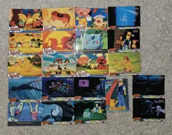 Vintage 1998-2000 Topps Pokemon TV & Movie Animation Card Lot (20 Cards) - Image 1