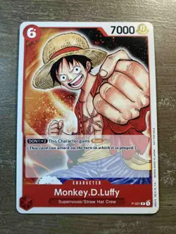 Monkey.D.Luffy (Promotion Pack 2022) P-001 One Piece Promotion Card LP - Image 1