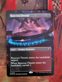 MTG Card : Raucous Theater (Murders at Karlov Manor) BORDERLESS - Image 1