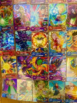 Dragon Ball Heroes Card Lot x132 Japanese Super Dragon Ball Heroes Holo Cards - Image 4