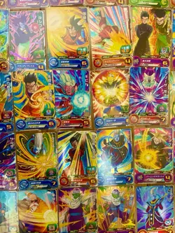 Dragon Ball Heroes Card Lot x132 Japanese Super Dragon Ball Heroes Holo Cards - Image 5