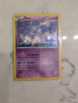 Mew XY192 - Black Star Promo Mythical Collection Holo Pokemon Card NM - Image 1