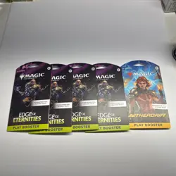 Magic The Gathering 5 Booster Packs Edge of Eternities (4) and Atherdrift (1) - Image 1